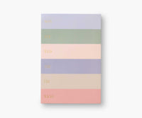 Tracy & Co Large Memo Notepad - Muted Colorblock