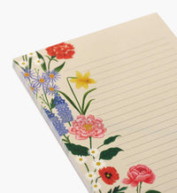 Tracy & Co Large Memo Notepad - Garden Study