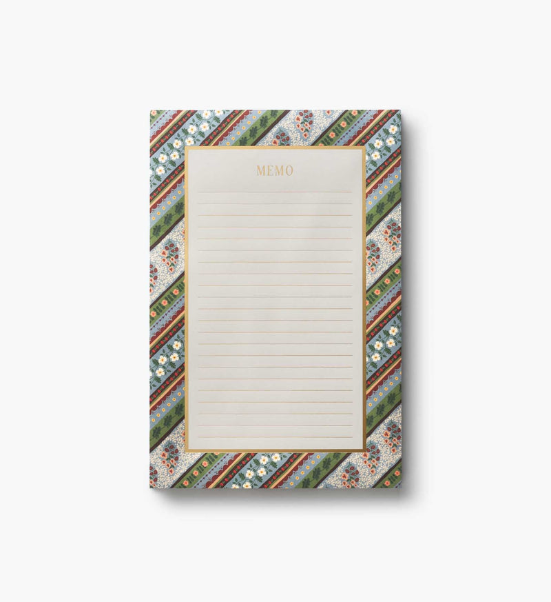 Tracy & Co Large Memo Notepad - Paisley