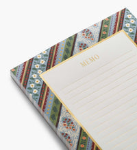 Tracy & Co Large Memo Notepad - Paisley
