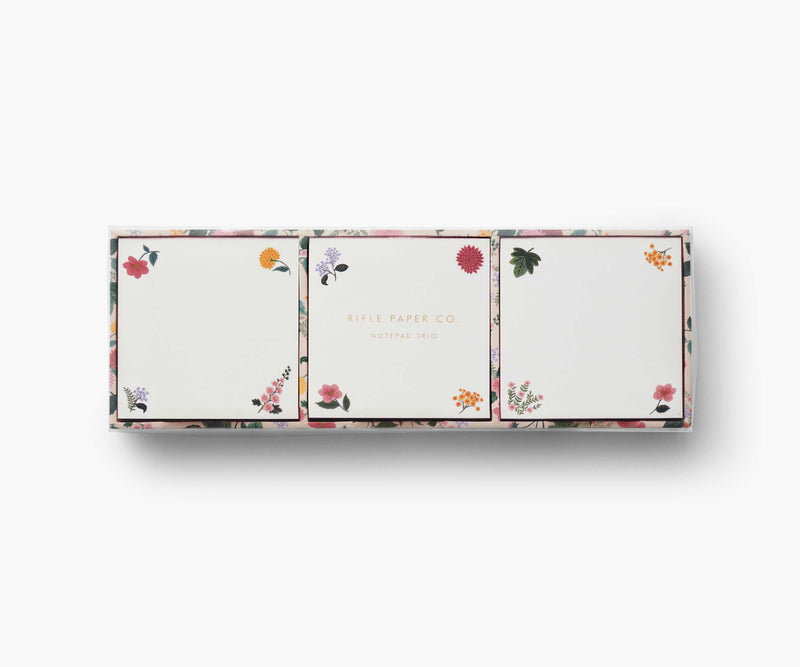 Tracy & Co Notepad Trio - Dahlia
