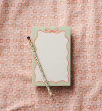 Tracy & Co Blank Notepad - Ribbon