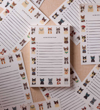 Tracy & Co Checklist Notepad - Cool Cats