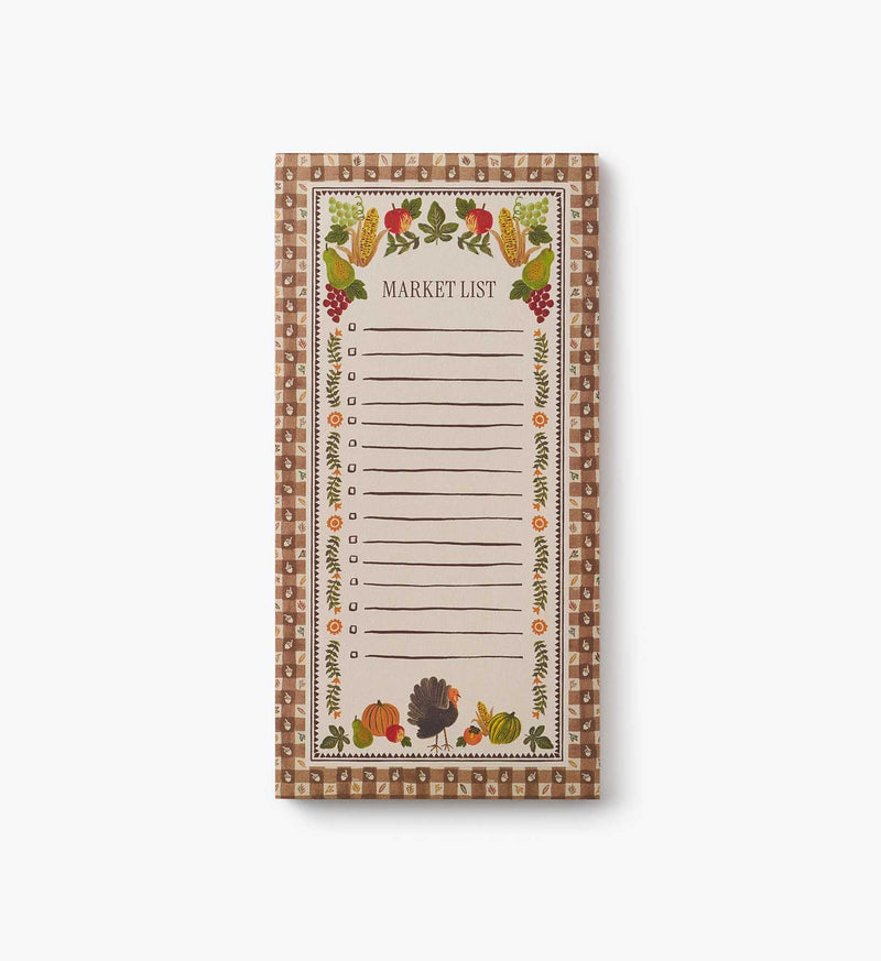 Tracy & Co Market Pad - Harvest Gingham