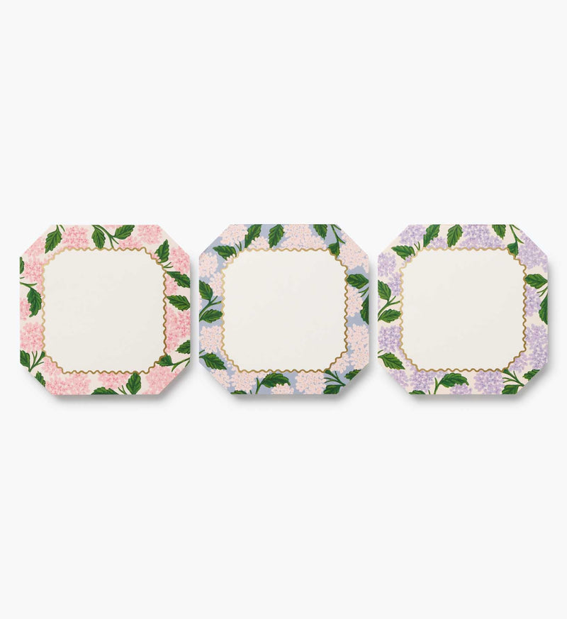 Tracy & Co Mini Notepad Trio - Pink Hydrangea