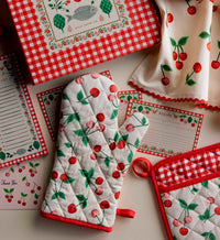 Tracy & Co Oven Mitt - Cherries