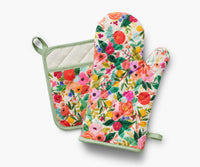 Tracy & Co Oven Mitt and Pot Holder Set - Garden Party