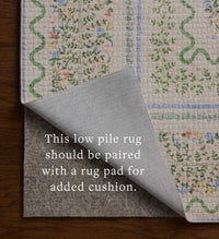 Tracy & Co Orchard Wildwood Vines Washable Rug - Ivory
