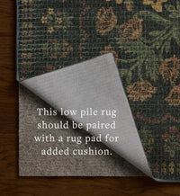 Tracy & Co Orchard Charlotte Washable Rug - Forest