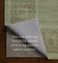 Tracy & Co Orchard Lottie Washable Rug - Green