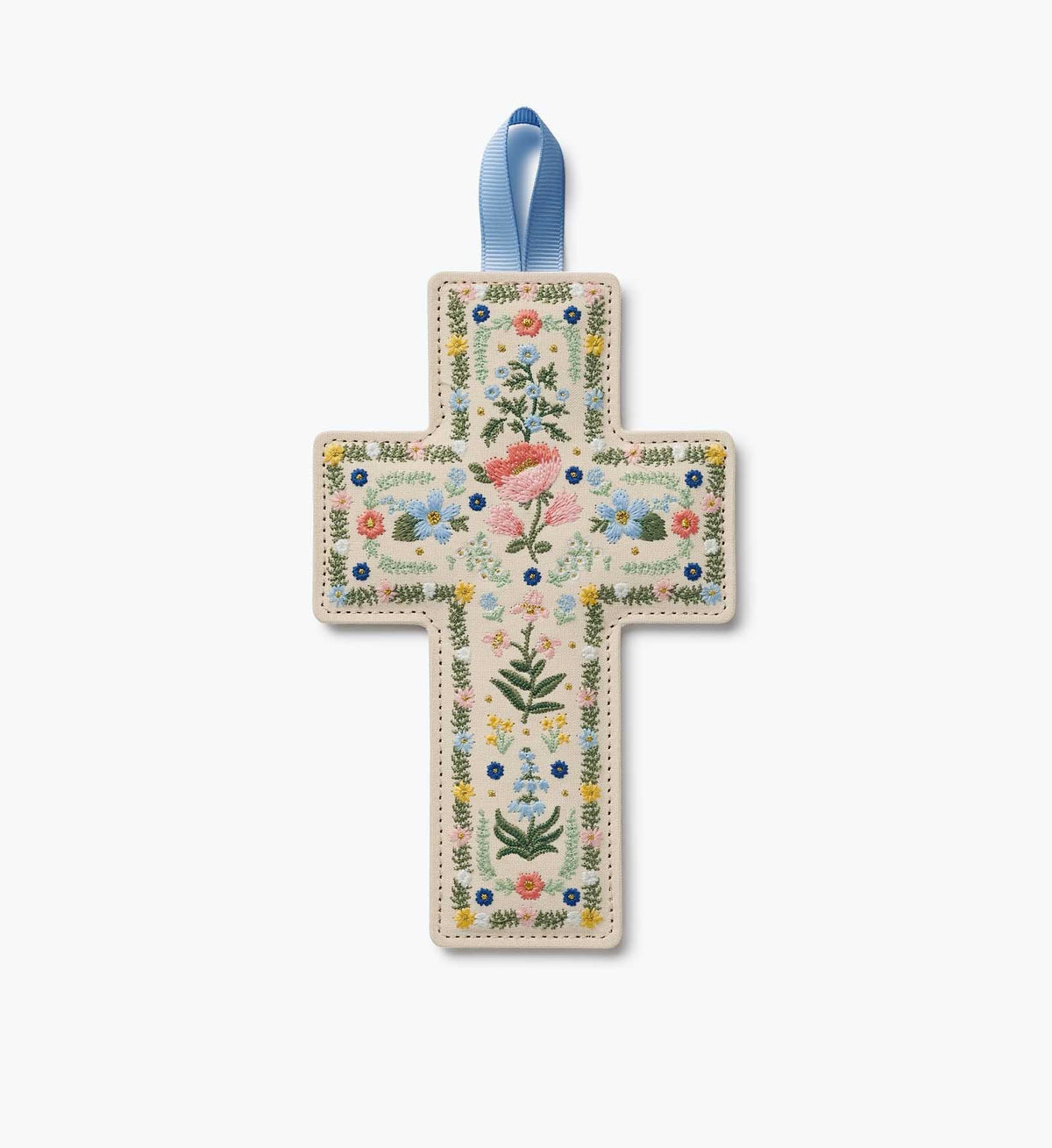 Tracy & Co Embroidered Cross - Rosette