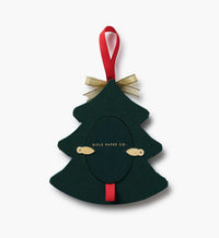 Tracy & Co Embroidered Frame Ornament - Christmas Tree