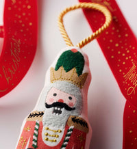 Tracy & Co Embroidered Ornament - Nutcracker