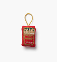 Tracy & Co Embroidered Ornament - Sardines
