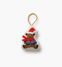 Tracy & Co Embroidered Ornament - Beary Christmas