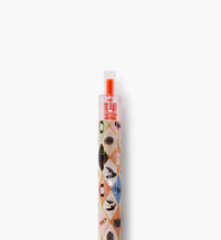 Tracy & Co Gel Pen Set of 2 - Halloween Argyle