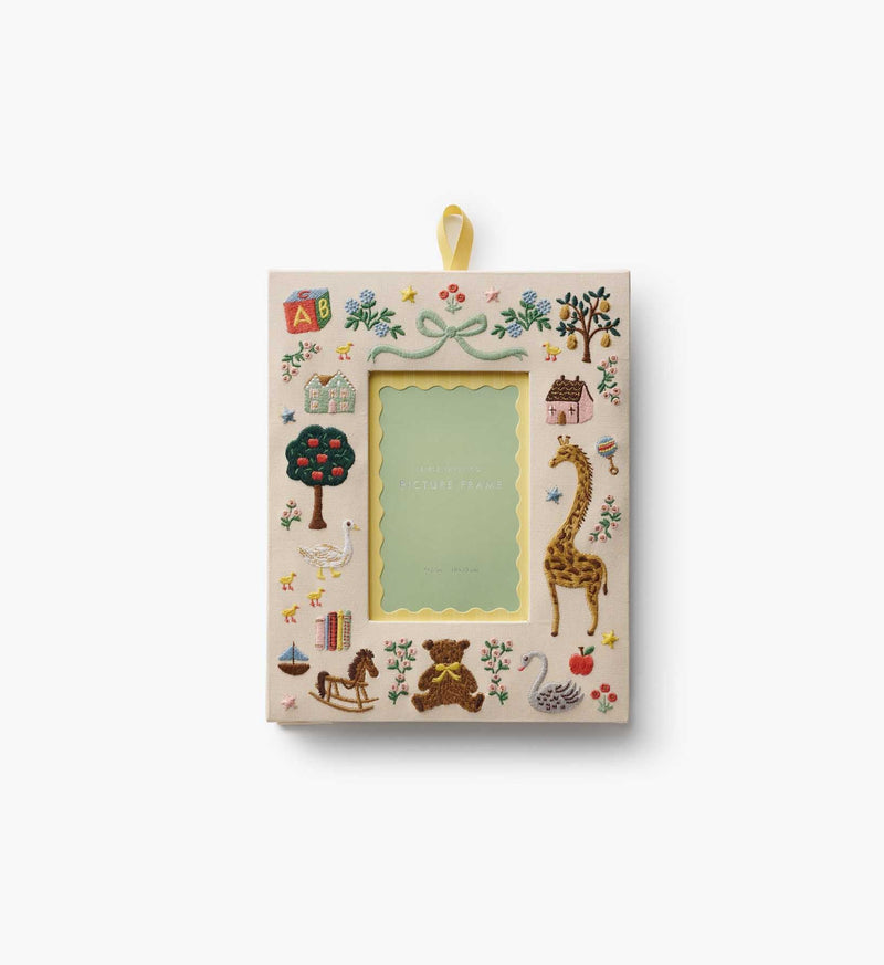 Tracy & Co Embroidered Picture Frame - Storybook