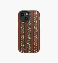 Tracy & Co Phone Case - Floral Trellis Stripe