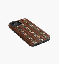 Tracy & Co Phone Case - Floral Trellis Stripe
