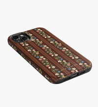 Tracy & Co Phone Case - Floral Trellis Stripe