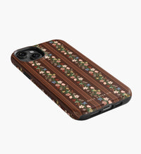 Tracy & Co Phone Case - Floral Trellis Stripe