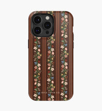 Tracy & Co Phone Case - Floral Trellis Stripe