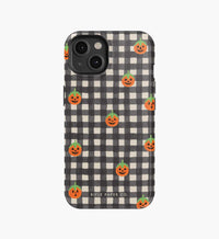 Tracy & Co Phone Case - Pumpkin Gingham