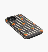 Tracy & Co Phone Case - Pumpkin Gingham