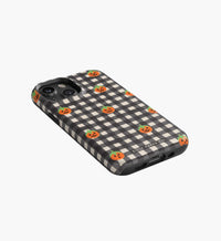 Tracy & Co Phone Case - Pumpkin Gingham