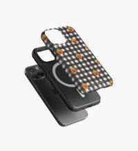 Tracy & Co Phone Case - Pumpkin Gingham