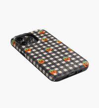 Tracy & Co Phone Case - Pumpkin Gingham
