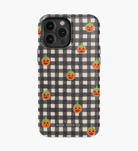 Tracy & Co Phone Case - Pumpkin Gingham