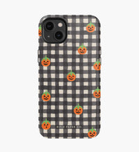 Tracy & Co Phone Case - Pumpkin Gingham