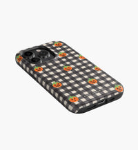 Tracy & Co Phone Case - Pumpkin Gingham