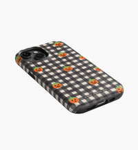 Tracy & Co Phone Case - Pumpkin Gingham