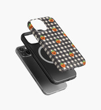 Tracy & Co Phone Case - Pumpkin Gingham