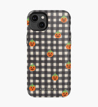 Tracy & Co Phone Case - Pumpkin Gingham