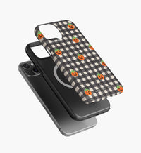 Tracy & Co Phone Case - Pumpkin Gingham