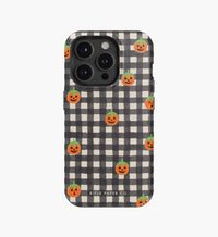Tracy & Co Phone Case - Pumpkin Gingham