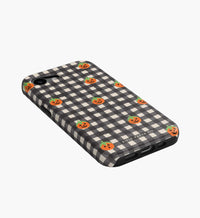 Tracy & Co Phone Case - Pumpkin Gingham