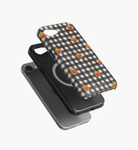 Tracy & Co Phone Case - Pumpkin Gingham