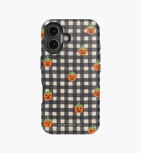Tracy & Co Phone Case - Pumpkin Gingham