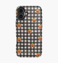 Tracy & Co Phone Case - Pumpkin Gingham