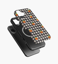 Tracy & Co Phone Case - Pumpkin Gingham