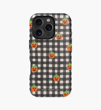 Tracy & Co Phone Case - Pumpkin Gingham