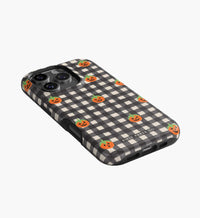 Tracy & Co Phone Case - Pumpkin Gingham