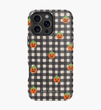 Tracy & Co Phone Case - Pumpkin Gingham