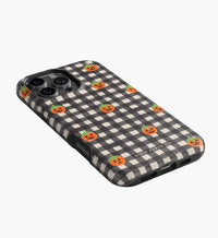 Tracy & Co Phone Case - Pumpkin Gingham
