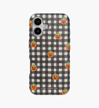 Tracy & Co Phone Case - Pumpkin Gingham
