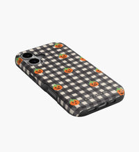 Tracy & Co Phone Case - Pumpkin Gingham